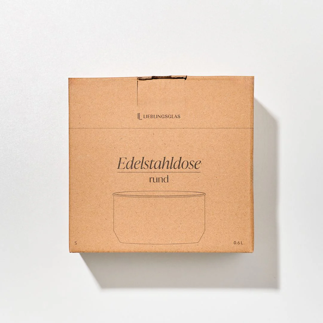 Edelstahldose | Rund | S | 0.6 L - Image 4